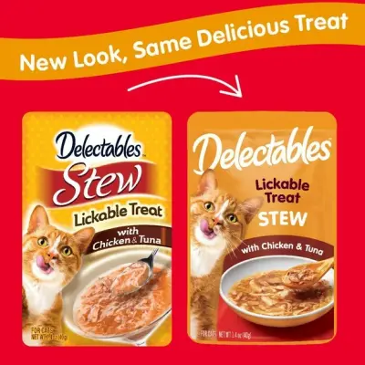 Delectables Lickable Stew Cat Treats Variety Pack, 30x40g (30pk Variety Pack)