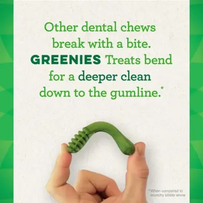 Greenies Original LARGE Oral Care Natural Dental Adult Dog Treats, 17 Treats 765g pack
