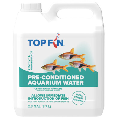 Top Fin® Pre-Conditioned Aquarium Water