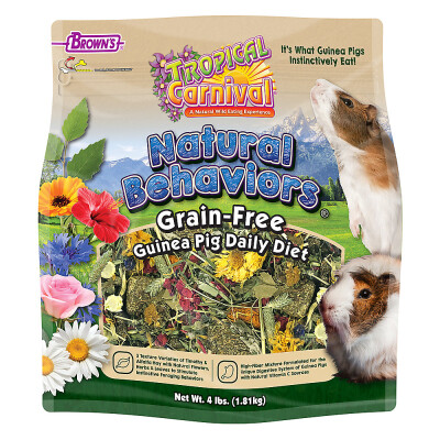 Brown's® Tropical Carnival® Natural Behaviors Grain-Free Guinea Pig Diet